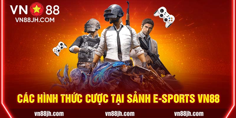 Các hình thức cược tại sảnh E-Sports VN88