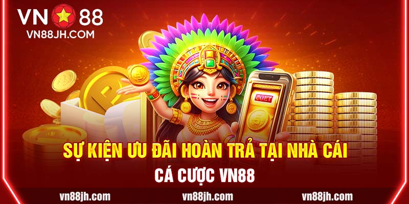 Sự kiện ưu đãi hoàn trả tại nhà cái cá cược VN88