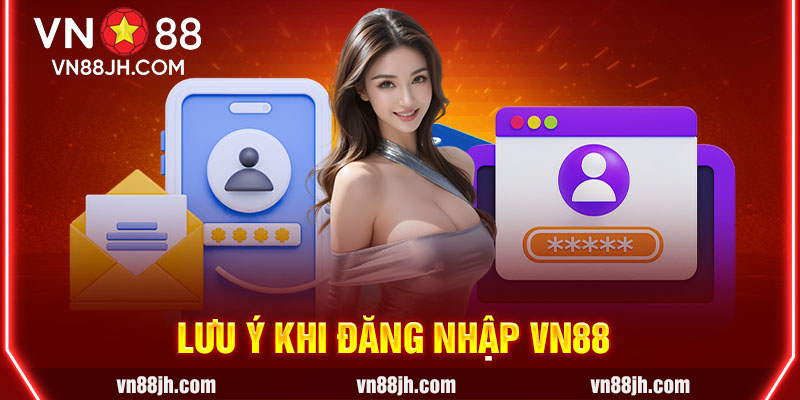 Lưu ý khi đăng nhập VN88